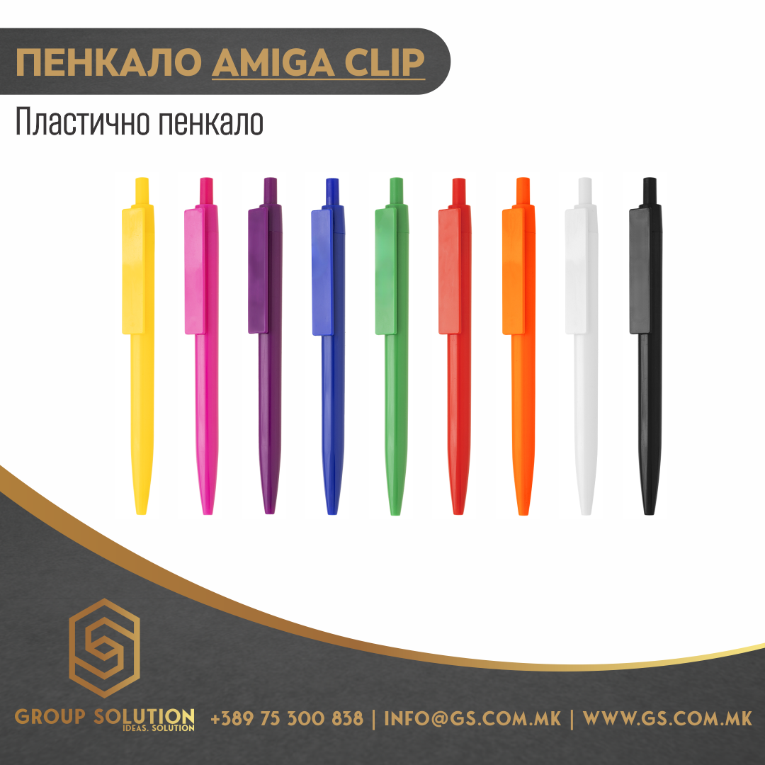 Пластично пенкало AMIGA CLIP